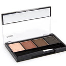 Maquiagem Sombra de sobrancelha Quarteto Make Sombra De Sobrancelha Com Espelho Modelo Febella