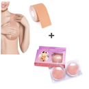 Kit Sutiã Invisível Adesivo de Silicone – Levanta Seios Sem Marcas | Vários Modelos