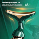 Massageador Facial e Cervical com - 3 Luzes Terapêuticas Anti-Rugas | Vibração Rejuvenescedora-N7