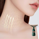 Massageador Facial e Cervical com - 3 Luzes Terapêuticas Anti-Rugas | Vibração Rejuvenescedora-N7