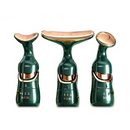 Massageador Facial e Cervical com - 3 Luzes Terapêuticas Anti-Rugas | Vibração Rejuvenescedora-N7