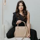 Bolsa Feminina Handbag Grande | Espaçosa, Estilosa e com Zíper de Segurança