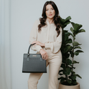 Bolsa Feminina Handbag Grande | Espaçosa, Estilosa e com Zíper de Segurança