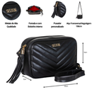 Kit Bolsas Feminina Transversal e de Ombro com Carteira Mini