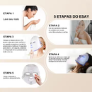 Máscara Facial LED 7 Cores Profissional – Clareia a Pele, Controla Acne e Reduz Poros para Tratamento Facial em Casa POP