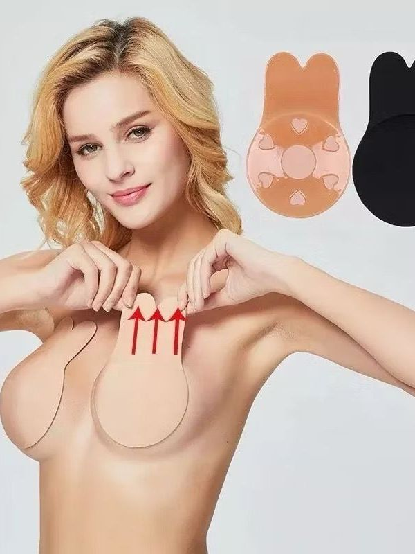 Kit Sutiã Adesivo de Silicone Invisível Aumenta E Levanta Seios
