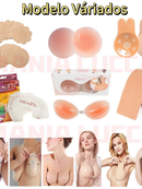 Kit Sutiã Adesivo de Silicone Invisível Aumenta E Levanta Seios