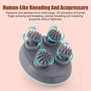 Massageador Elétrico De Corporal - Relaxe Cabeça Couro Cabeludo Massagem