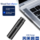 Mini Barbeador Elétrico Masculino Para Depilador Facial Sem Falhas Recarregável Portátil